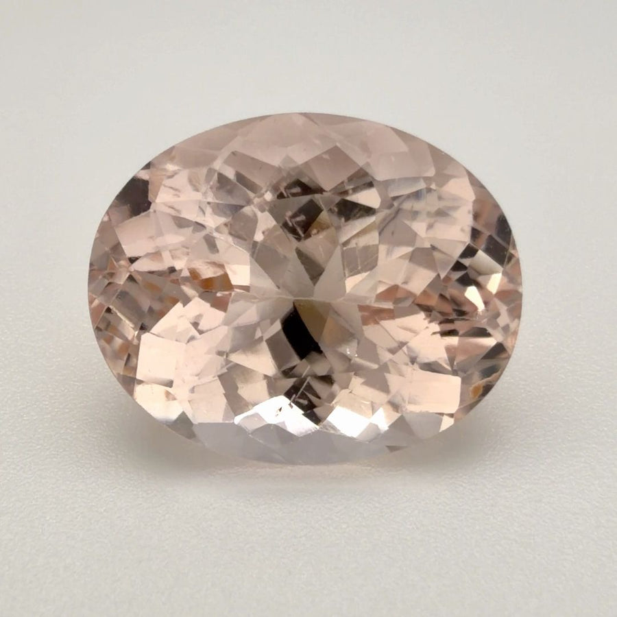 Oval Pink Morganite 8.38ct loose gemstone