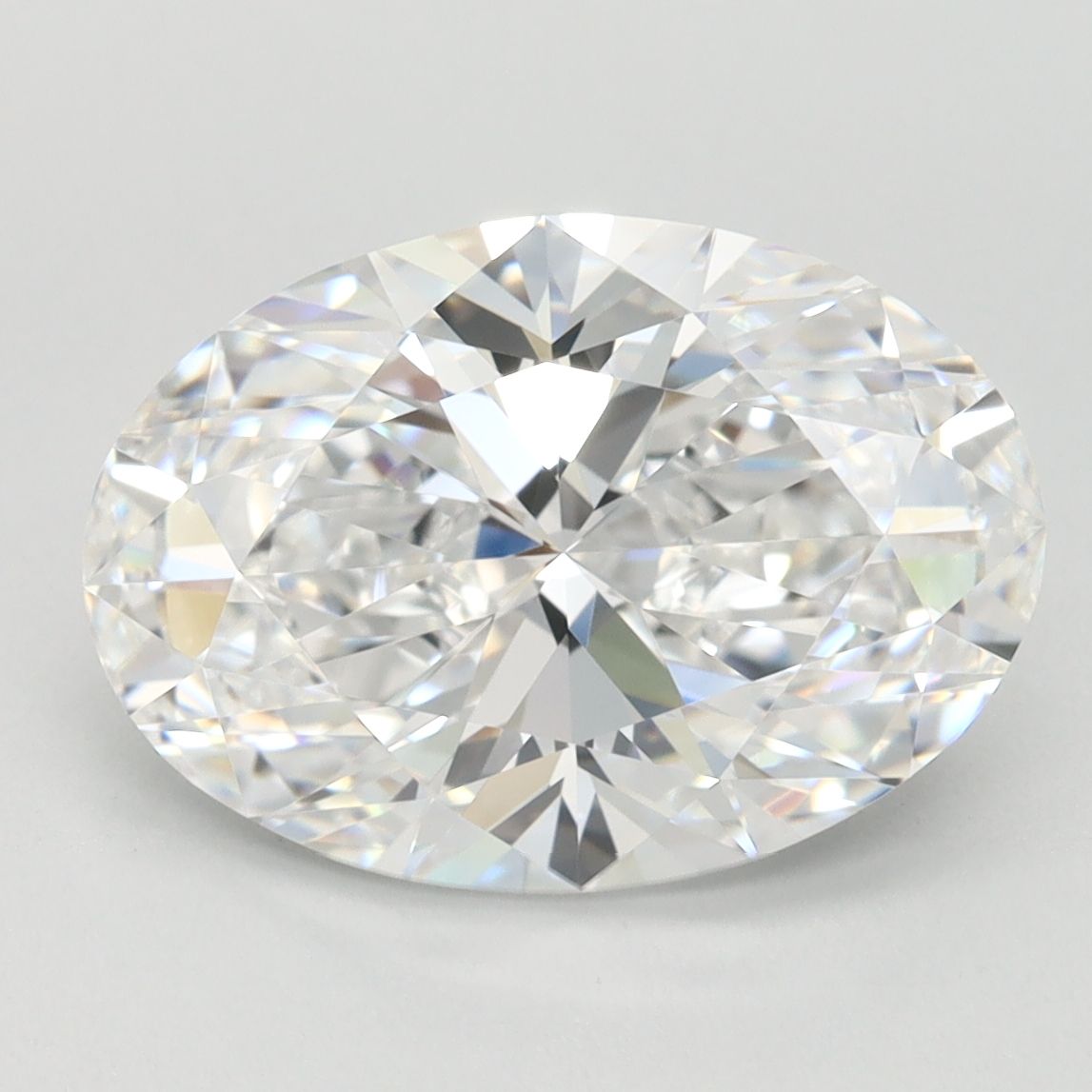 Oval Lab-Grown Diamond 3.28ct D IF
