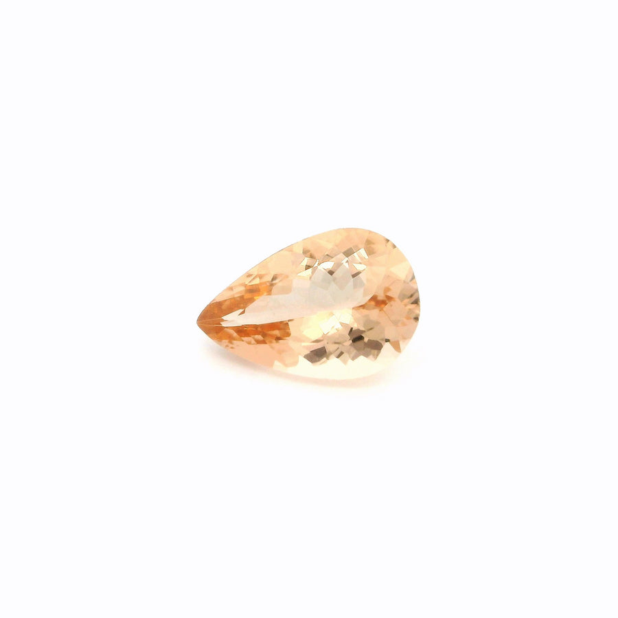 Pear Pink Morganite 2.39ct loose gemstone
