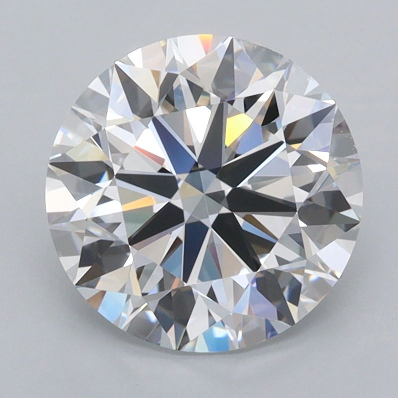 Round Lab-Grown Diamond 2.48ct D FL