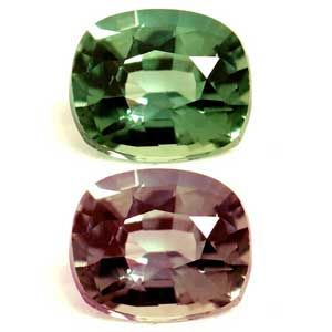 Cushion Green Alexandrite 0.33ct loose gemstone