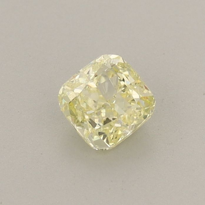 Cushion Fancy Intense Yellow Lab-grown Diamond 0.39ct VVS2 loose diamond