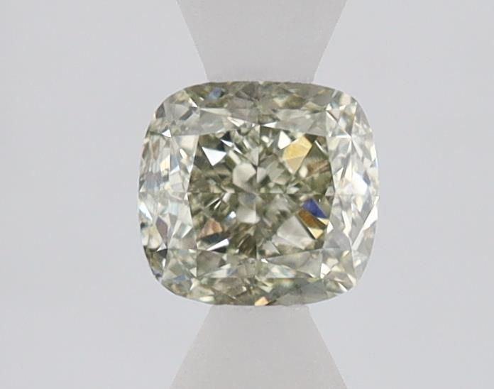 Cushion Fancy Green Natural Diamond 0.62ct VS1 loose diamond