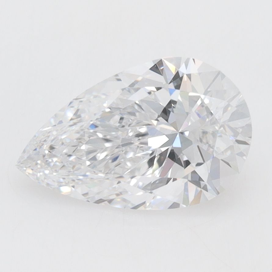 Pear Lab-Grown Diamond 1.35ct D IF
