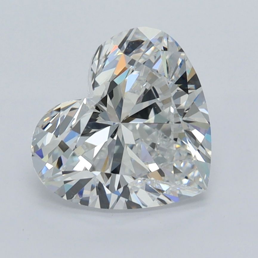 Heart Lab-Grown Diamond 2.08ct D VVS1