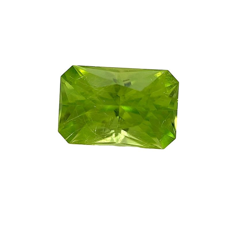 Square Green Peridot 2.03ct loose gemstone