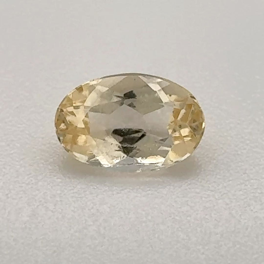 Oval Yellow Topaz 0.7ct loose gemstone