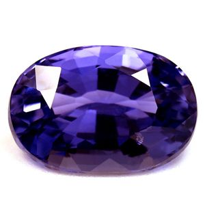 Oval Purple Sapphire 3.84ct loose gemstone