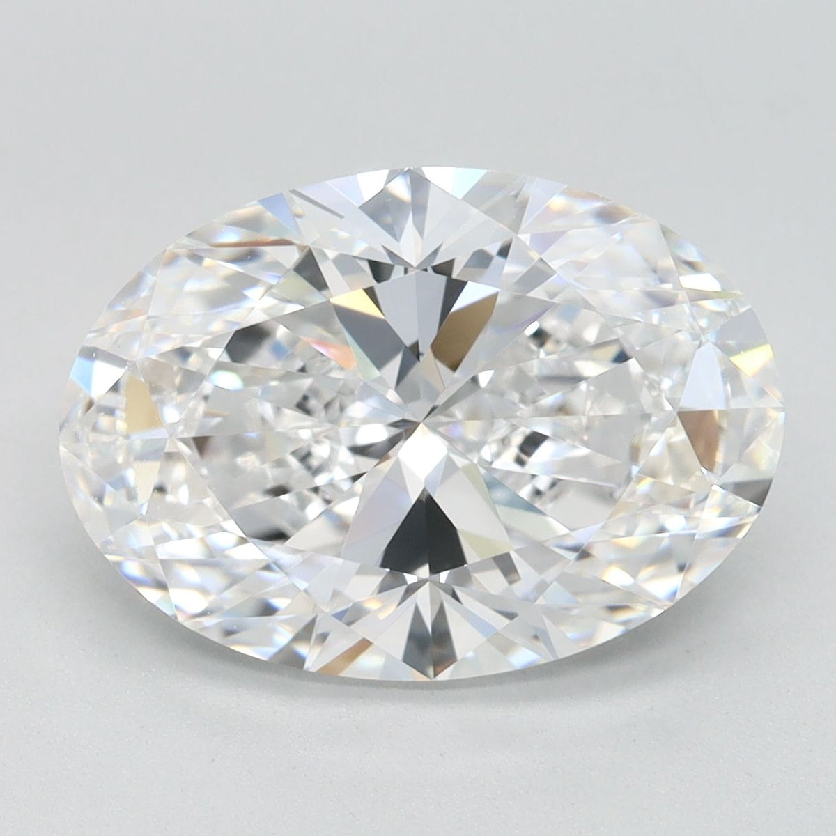 Oval Lab-Grown Diamond 3.74ct D VVS1