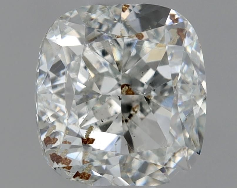 Cushion Very Light Green Natural Diamond 1ct SI2 loose diamond