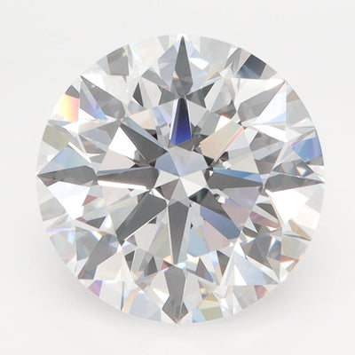 Round Lab-Grown Diamond 3.96ct D VVS1