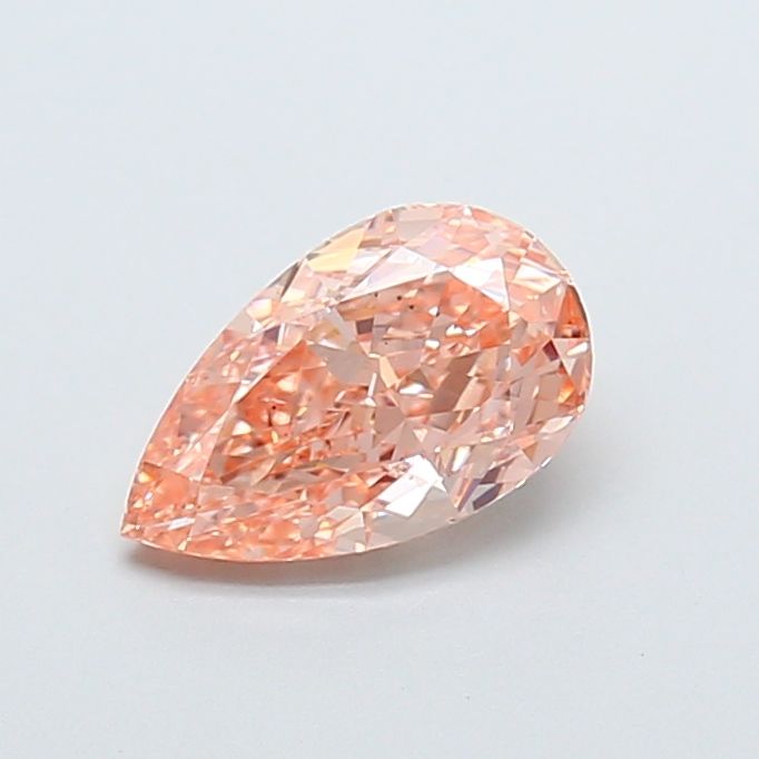 Pear Fancy Intense Brownish Orange Lab-grown Diamond 1.63ct VS2 loose diamond