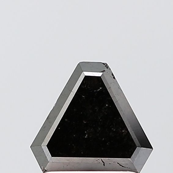 Trilliant Black Natural Diamond 1.06ct VS1 loose diamond