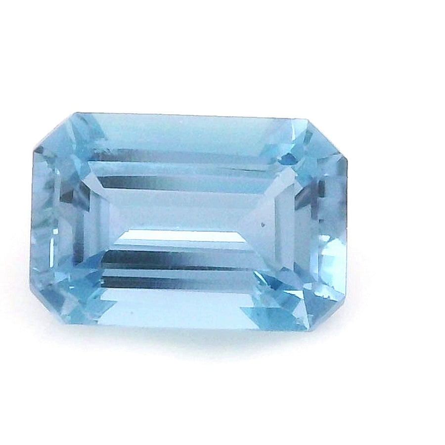 Emerald Blue Aquamarine 0.55ct loose gemstone