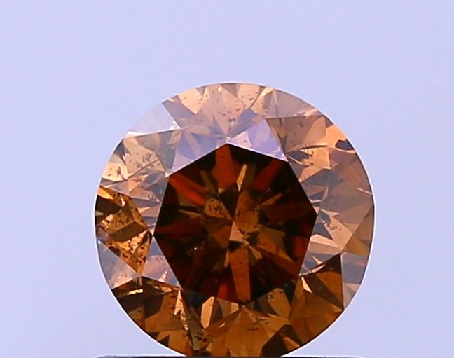 Round Fancy Brown Natural Diamond 1.05ct SI2 loose diamond