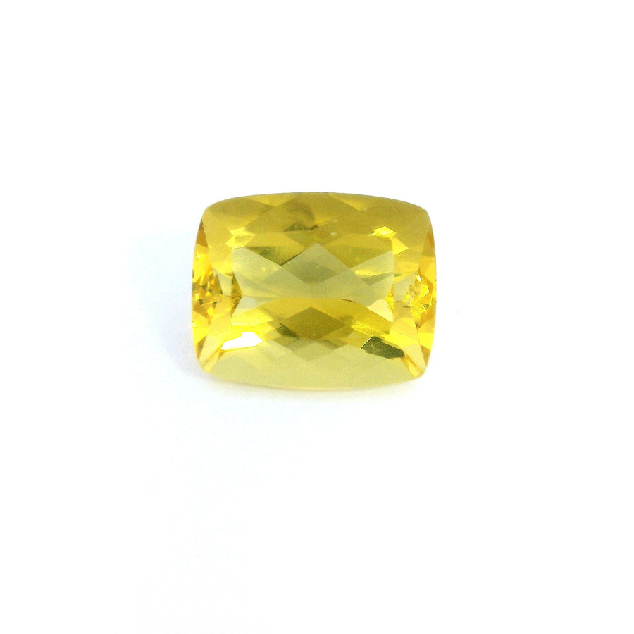 Cushion Yellow Heliodor 3.1ct loose gemstone