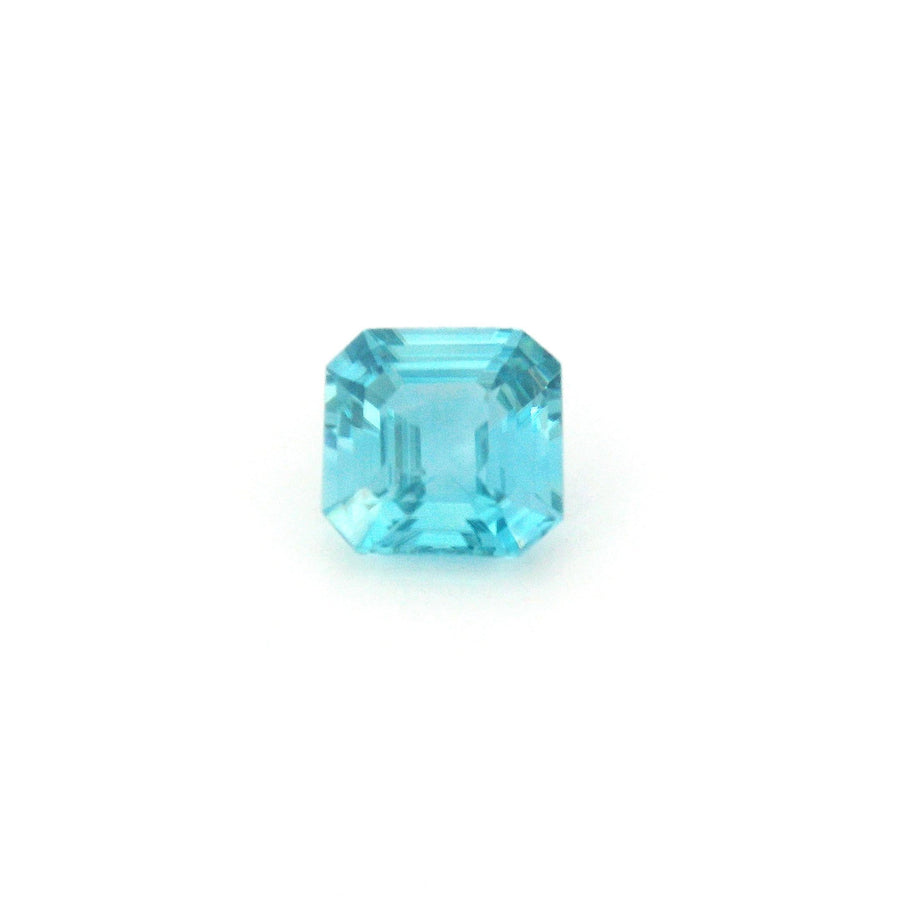 Octagonal Blue Zircon 2.17ct loose gemstone