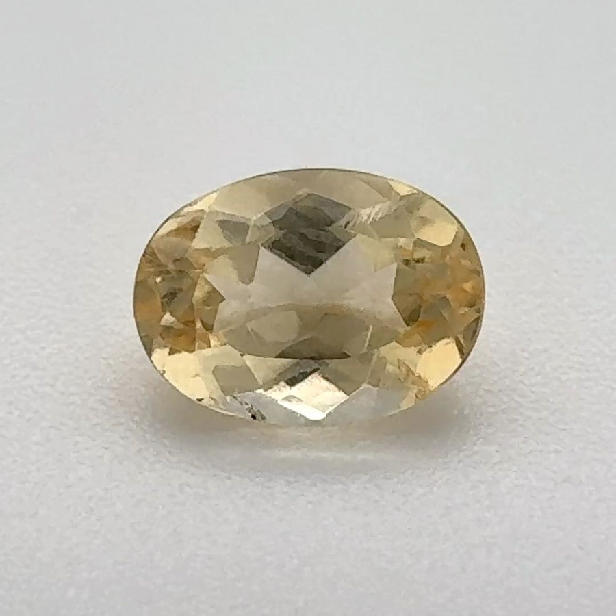 Oval Yellow Topaz 1.26ct loose gemstone