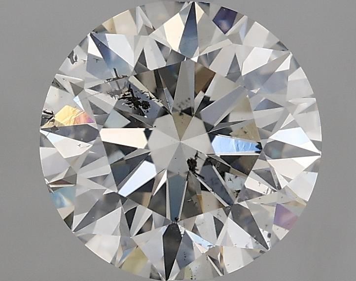 Round Faint Gray Natural Diamond 2.03ct SI2 loose diamond