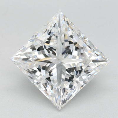 Princess Lab-Grown Diamond 3.14ct D FL