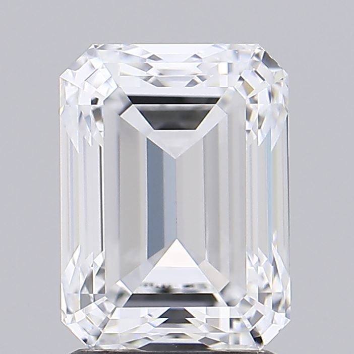 Emerald Lab-Grown Diamond 2.20ct D IF