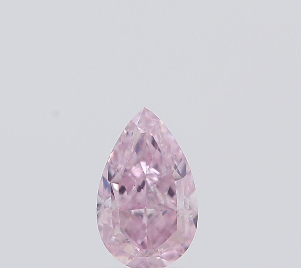 Pear Fancy Light Purplish Pink Natural Diamond 0.3ct SI1 loose diamond