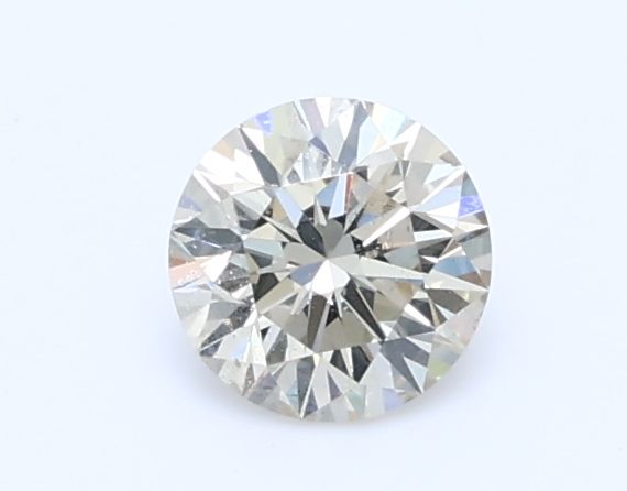 Round Champagne Natural Diamond 0.32ct VS1 loose diamond