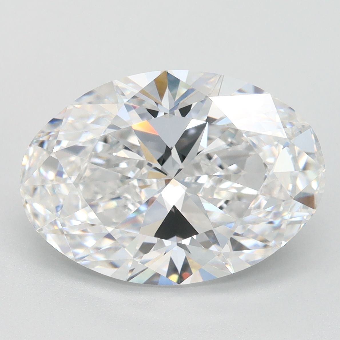 Oval Lab-Grown Diamond 3.69ct D VVS1