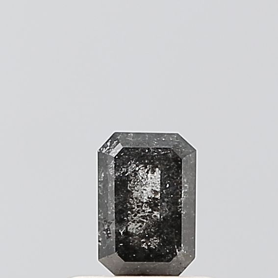 Emerald Salt And Pepper Natural Diamond 0.44ct VS2 loose diamond