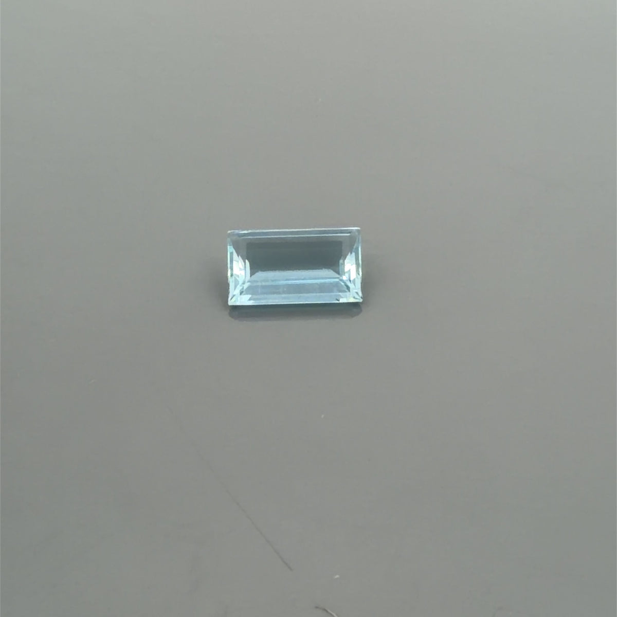 Rectangular Blue Aquamarine 1.49ct loose gemstone