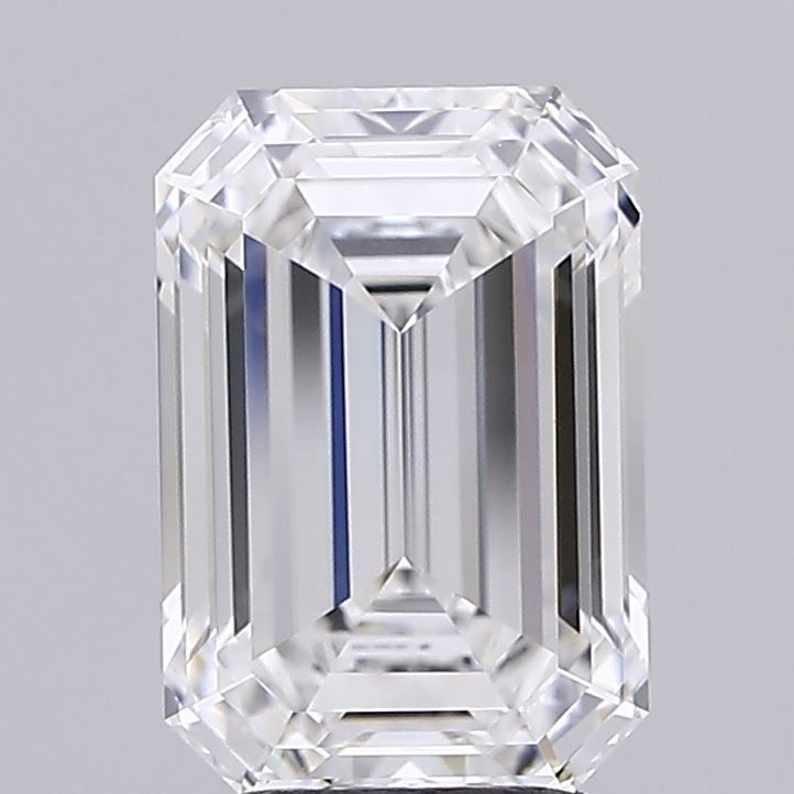 Emerald Lab-Grown Diamond 3.04ct E IF