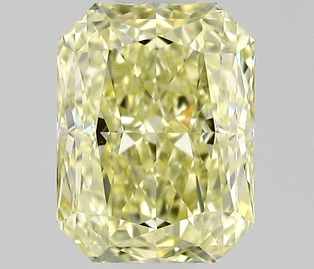 Radiant Fancy Yellow Natural Diamond 0.7ct VVS2 loose diamond