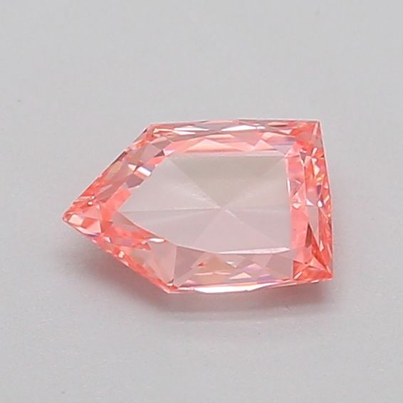 Pentagonal Fancy Intense Pink Lab-grown Diamond 0.45ct VS2 loose diamond
