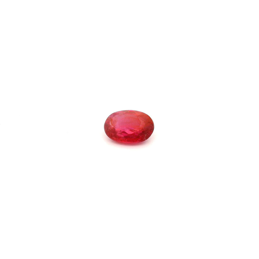 Oval Red Ruby 0.35ct loose gemstone
