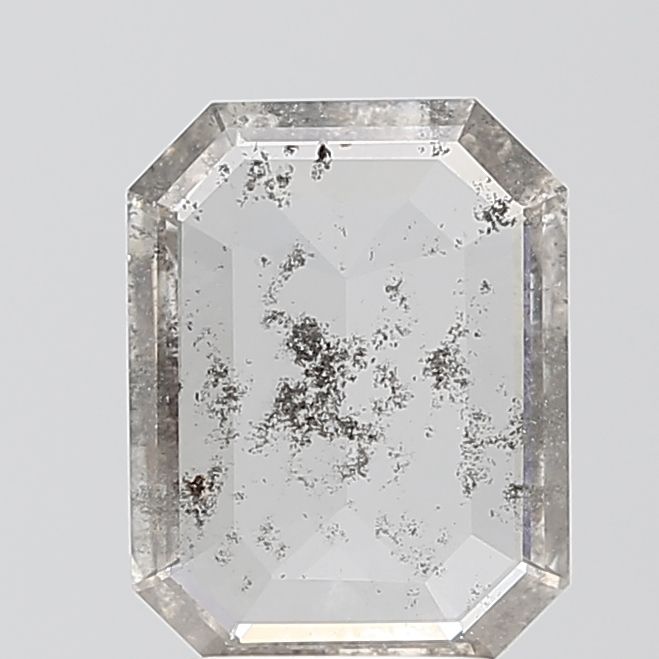 Emerald Salt And Pepper Lab-grown Diamond 1.64ct I1 loose diamond