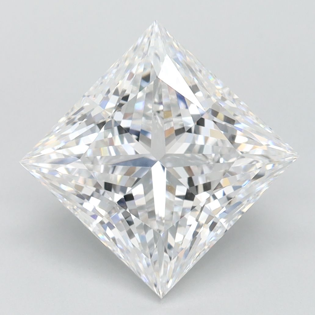 Princess Lab-Grown Diamond 2.57ct D IF