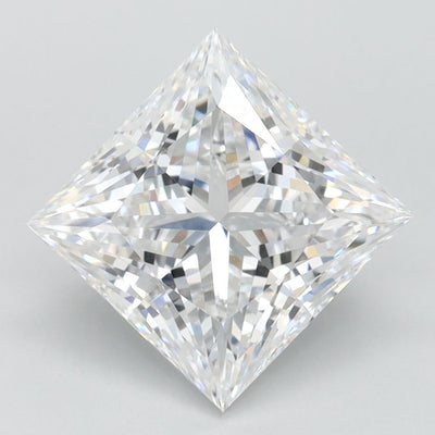 Princess Lab-Grown Diamond 2.57ct D IF