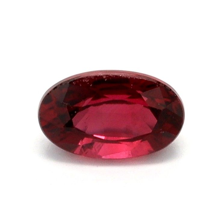 Oval Red Ruby 0.34ct loose gemstone