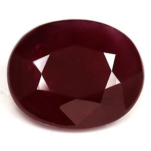 Oval Red Ruby 2.34ct loose gemstone
