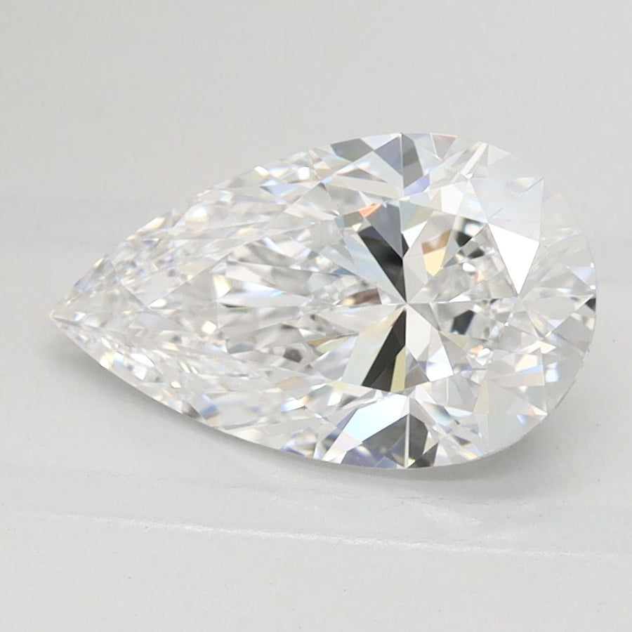 Pear Lab-Grown Diamond 1.31ct D IF