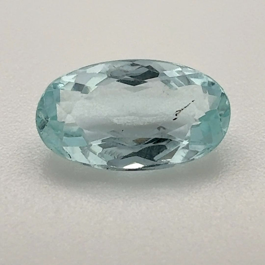 Oval Blue Aquamarine 1.55ct loose gemstone