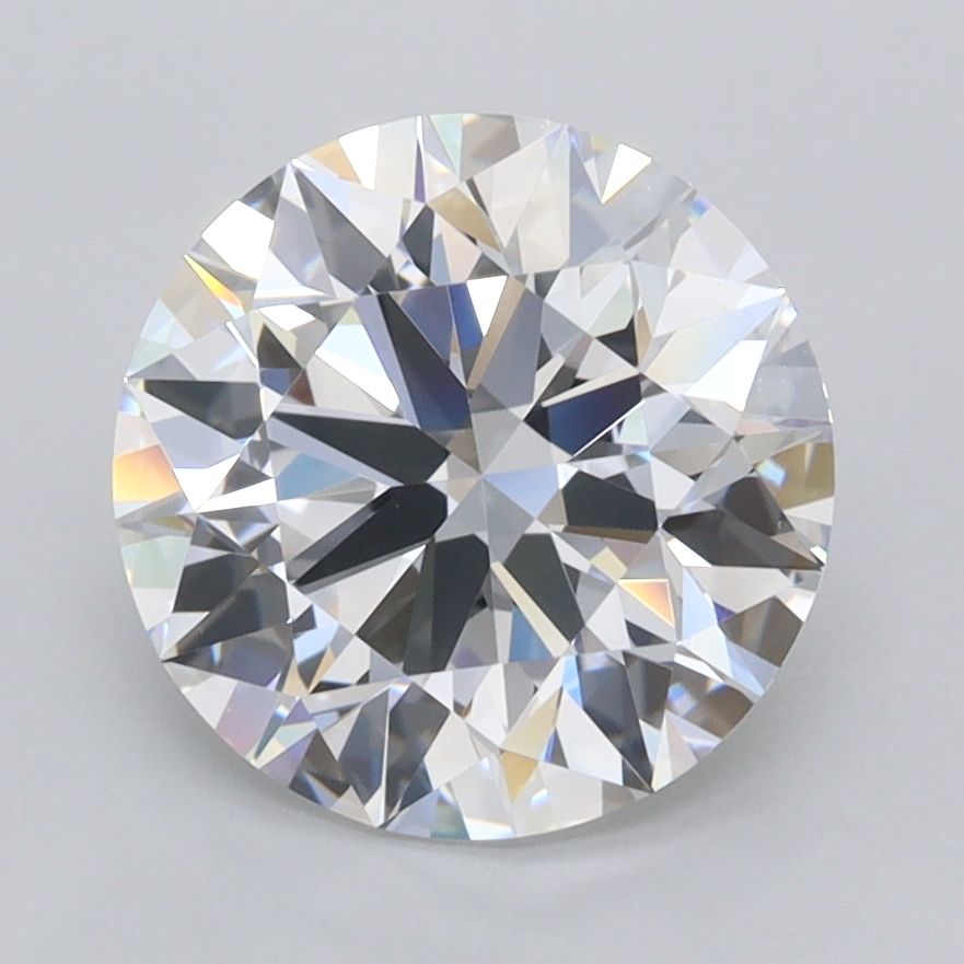 Round Lab-Grown Diamond 2.66ct D FL