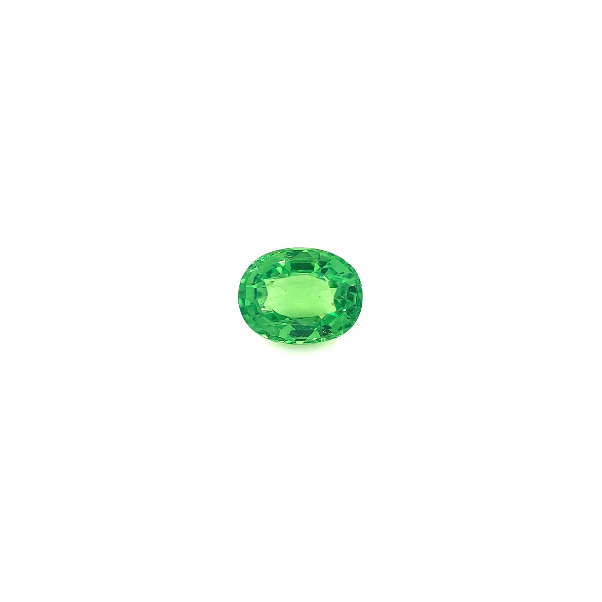 Oval Green Garnet 1.03ct loose gemstone