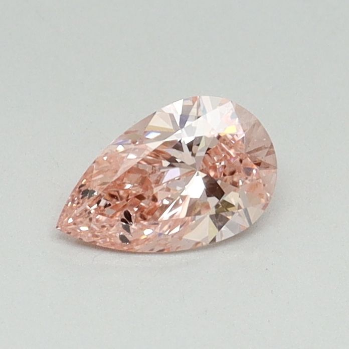 Pear Fancy Intense Pink Lab-grown Diamond 0.34ct SI2 loose diamond
