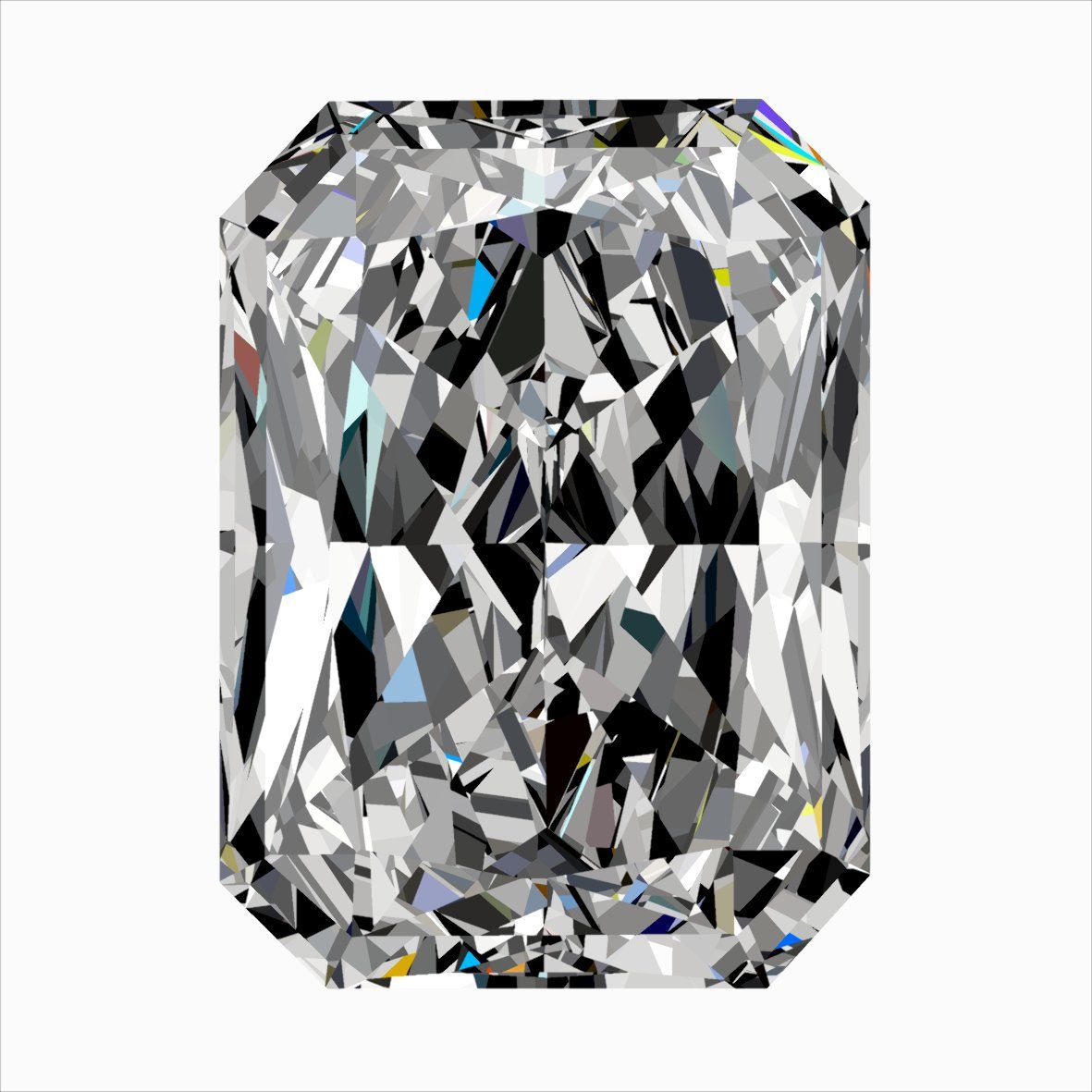Radiant Natural Diamond 0.30ct F VS2