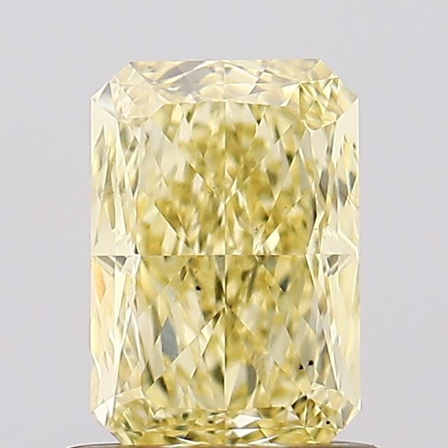 Radiant Fancy Intense Yellow Lab-grown Diamond 1.05ct VS2 loose diamond