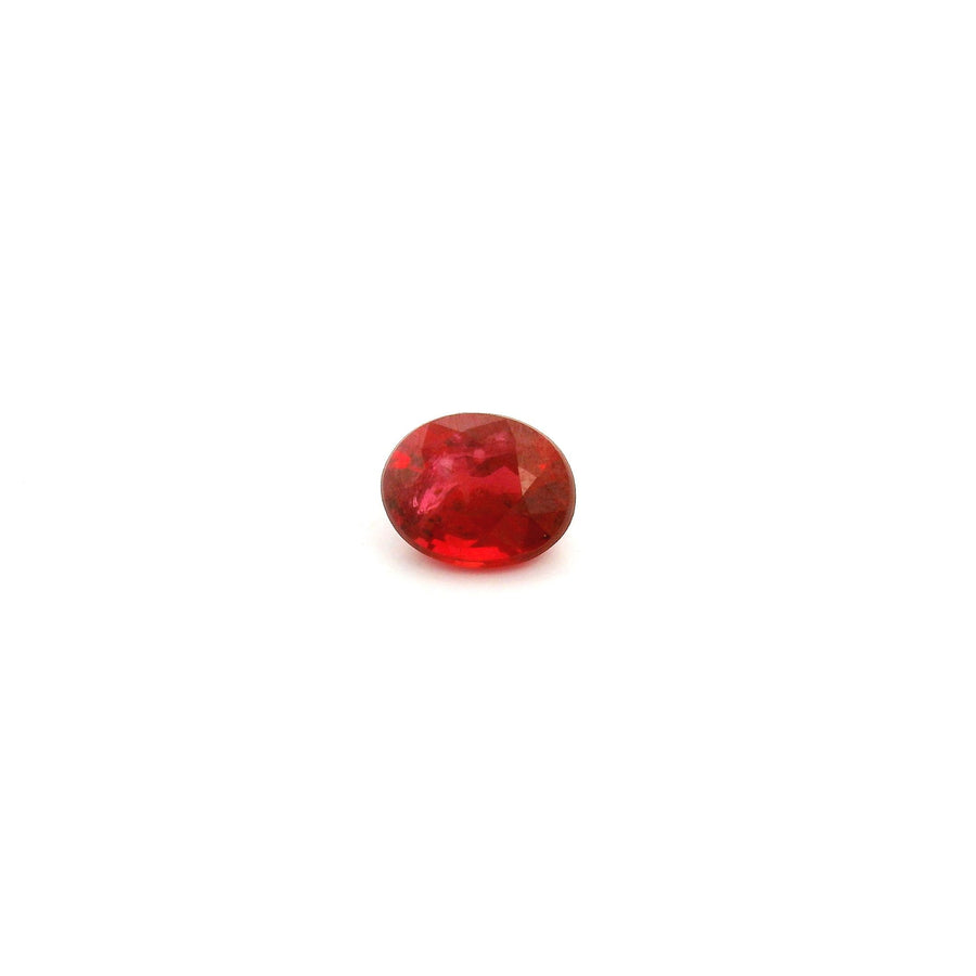 Oval Red Ruby 0.47ct loose gemstone