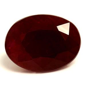 Oval Red Ruby 1.78ct loose gemstone