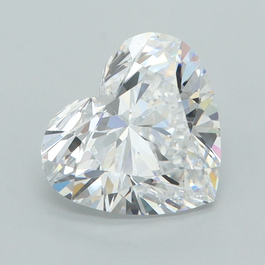Heart Lab-Grown Diamond 2.51ct D VVS1