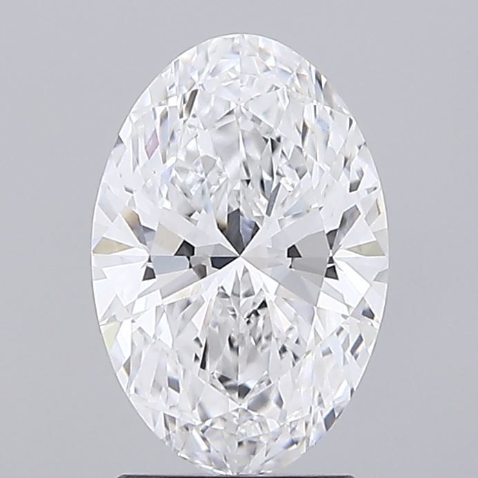 Oval Lab-Grown Diamond 2.33ct D VVS1